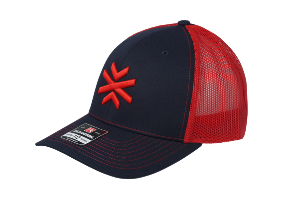 Gorra Trucker Logo Red/Blue