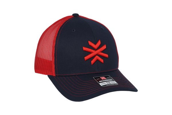 Gorra Trucker Logo Red/Blue