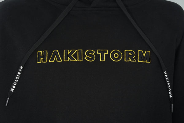 Hoodie Hakistorm Front Yellow Brand