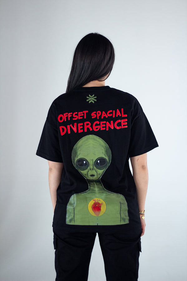 T-shirt Alien